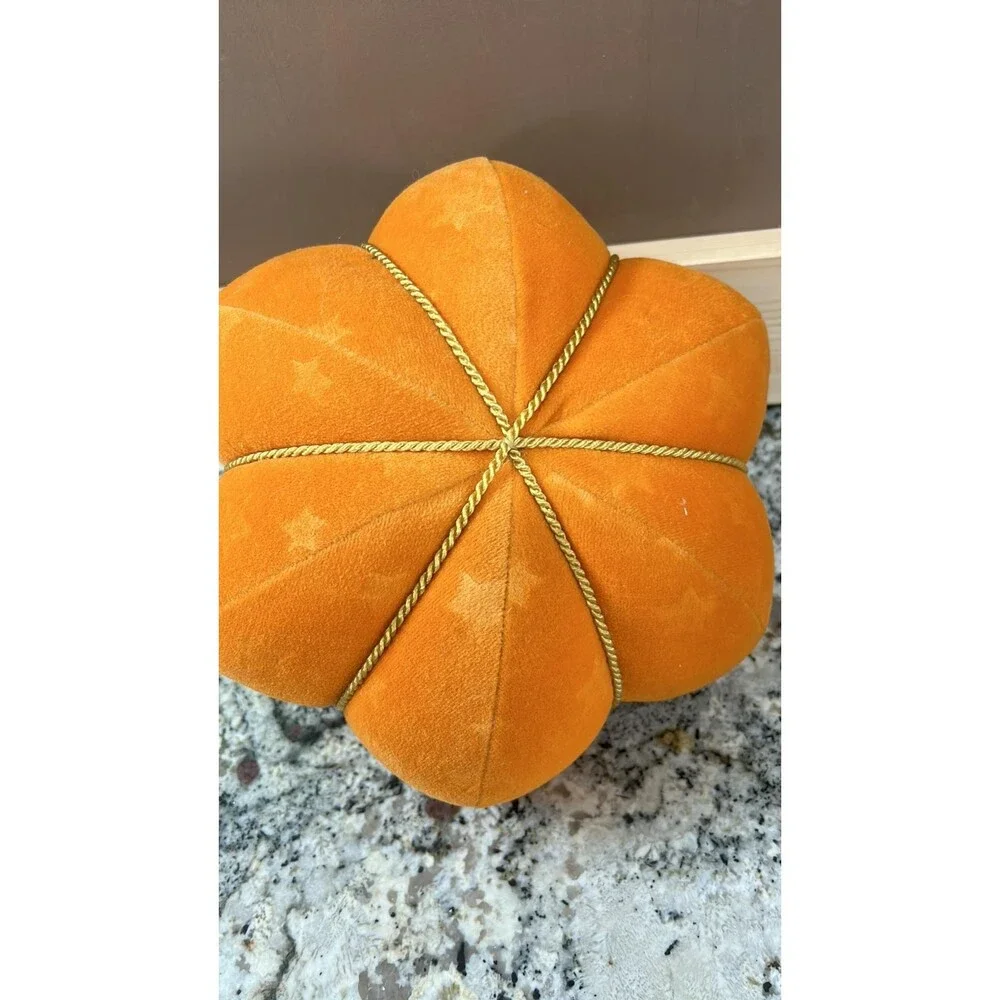 Set of 2 Hallmark Plush Pumpkins